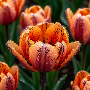 Тюльпан Литл Джем купить по цене от 199р. в интернет-магазине «Посадика» с доставкой почтой в в Одинцовое и по всей России – [изображение №1].